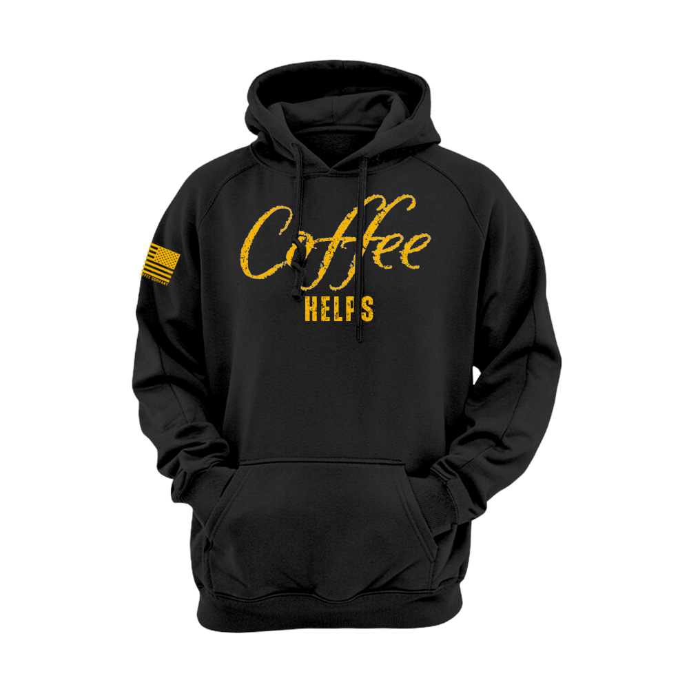 Dark Horse | "Coffee Helps" Hoodie