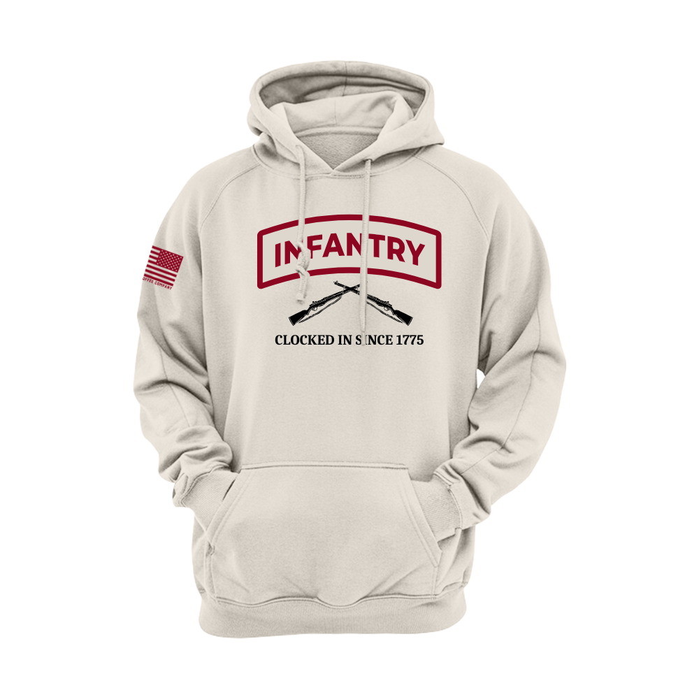 Military | Infantry Since 1775 Fleece Hoodie