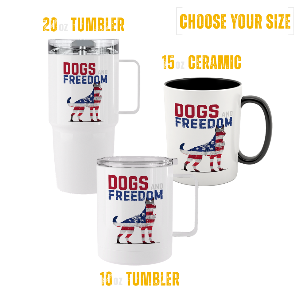 Fur Missile | Dogs & Freedom Tumblers & Ceramic Mug