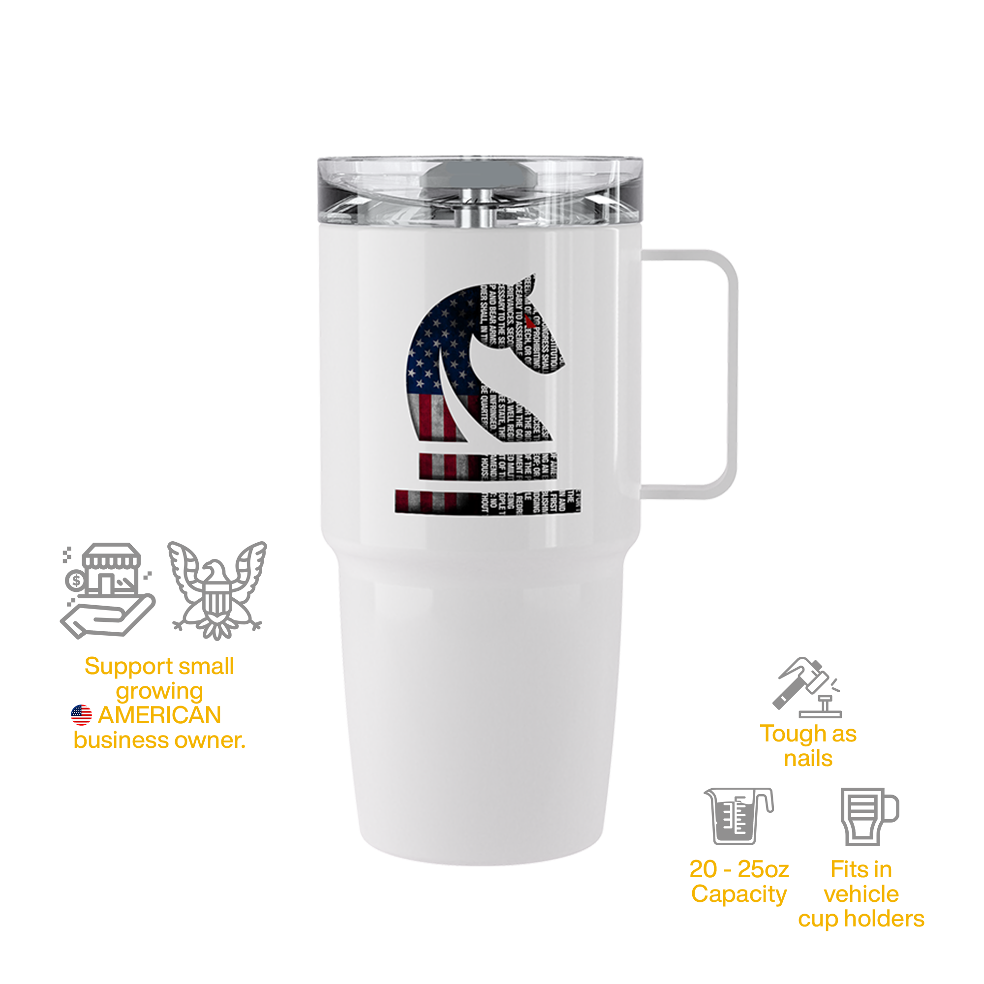 DH Patriot 20oz Tumbler