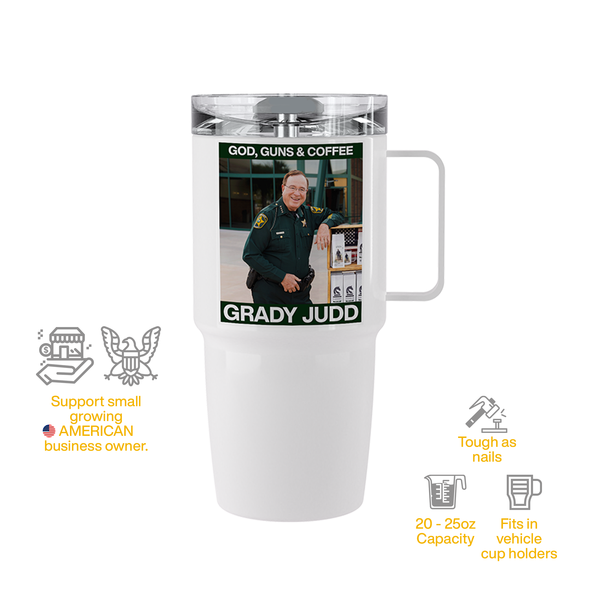 Grady Judd 20oz Tumbler
