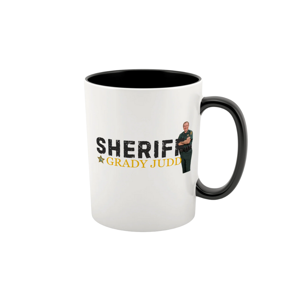 15 oz ceramic Sheriff Grady Judd portrait mug