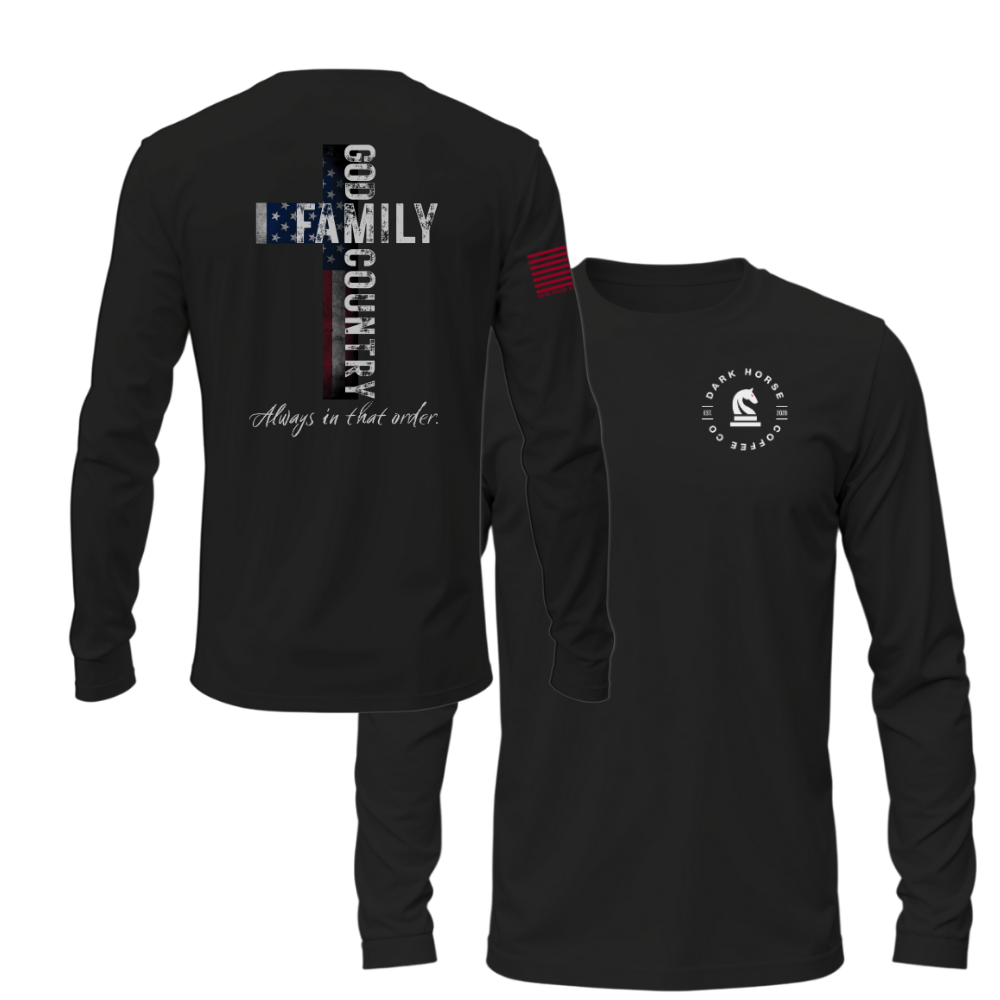 Stand Firm | Patriotic Cross Tee