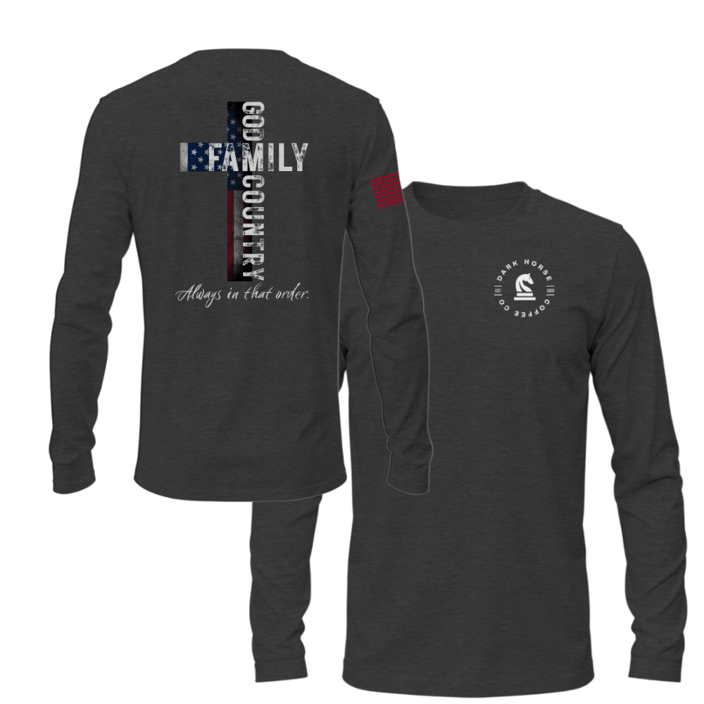 Stand Firm | Patriotic Cross Tee
