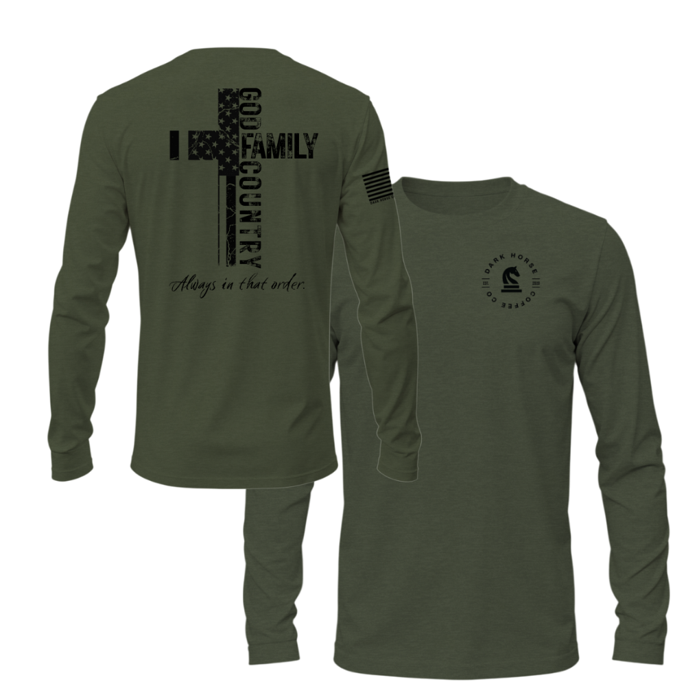 Stand Firm | Patriotic Cross Tee