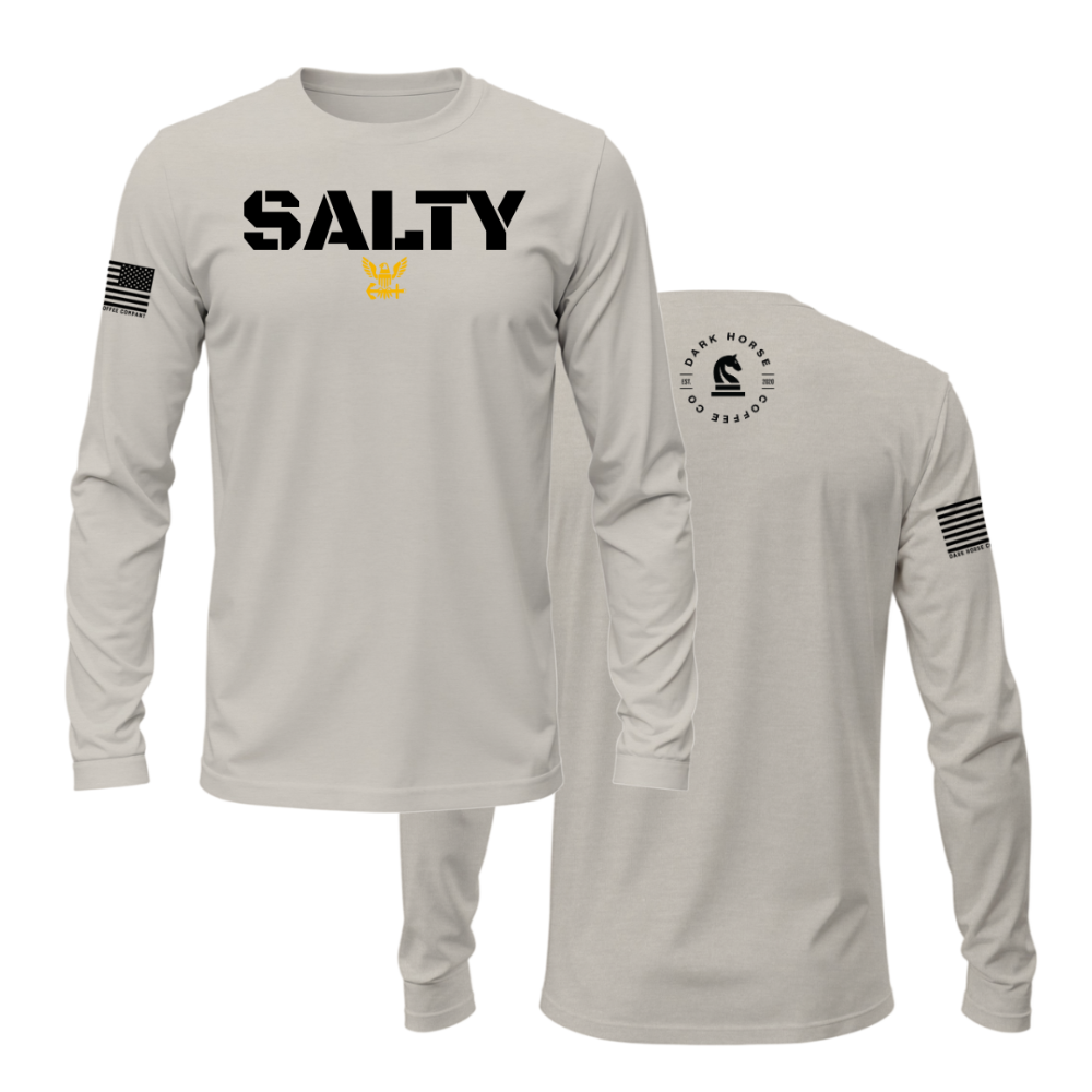 Military | "SALTY" Long Sleeve TShirt