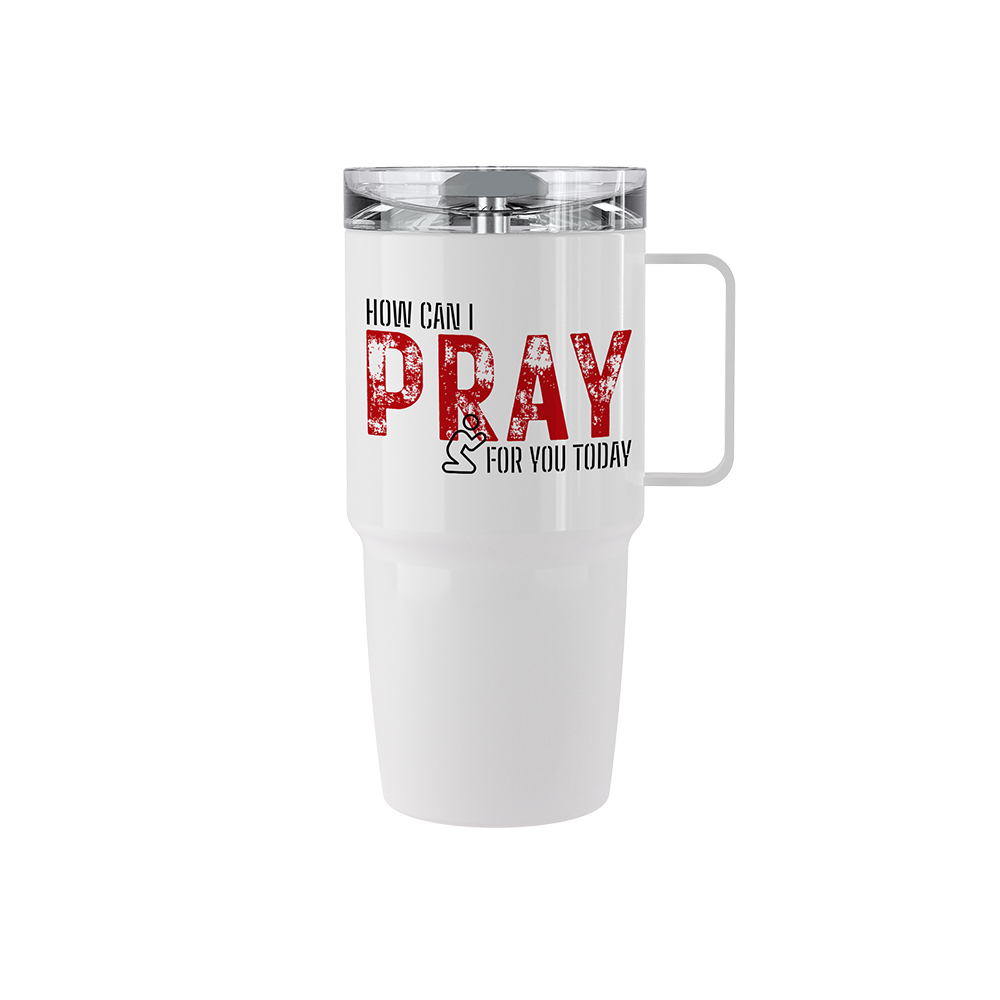Stand Firm | "How Can I Pray For You" Tumblers & Ceramic Mug