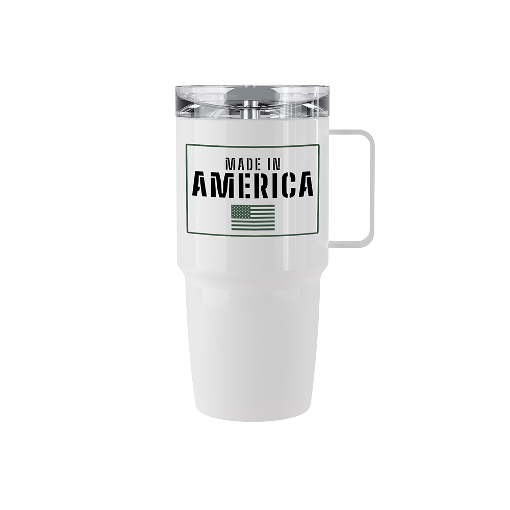 20 oz stainless steel Made In America tumbler