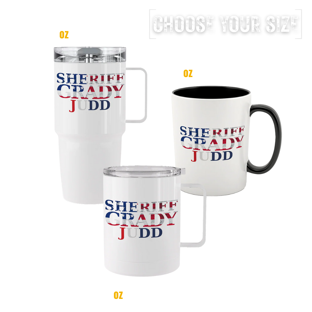 Grady Judd | American Sheriff Tumblers & Mugs