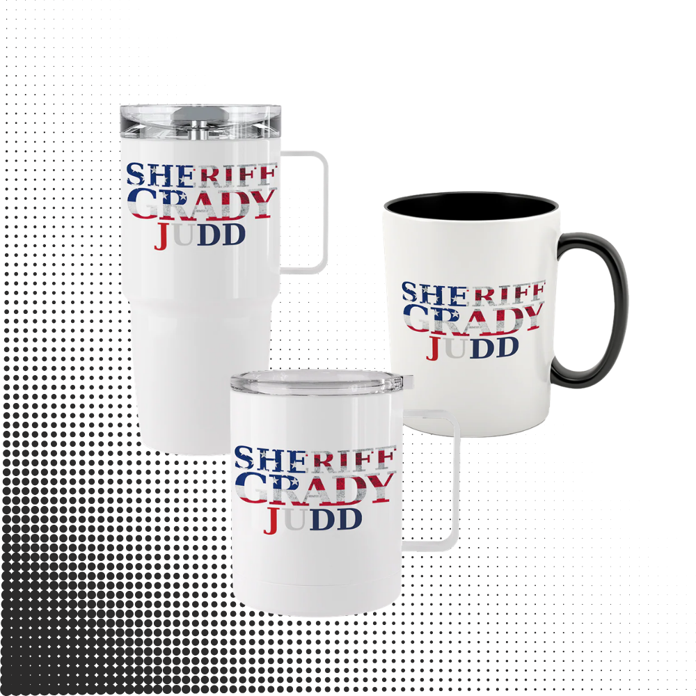 Grady Judd | American Sheriff Tumblers & Mugs