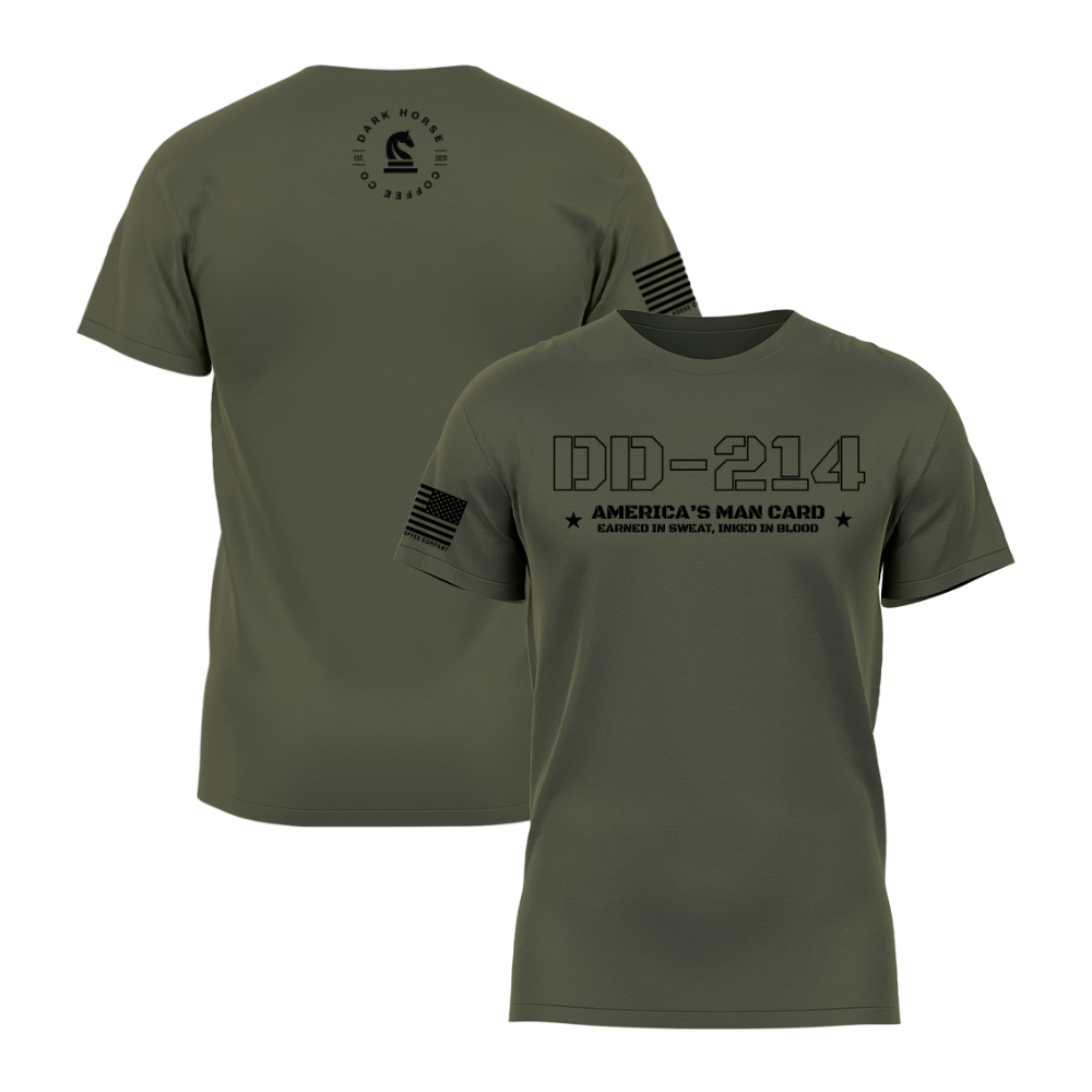 Military | DD-214 Man Card Tee