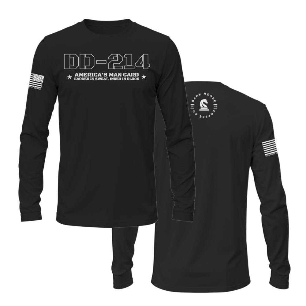 Military | DD-214 Man Card Long Sleeve