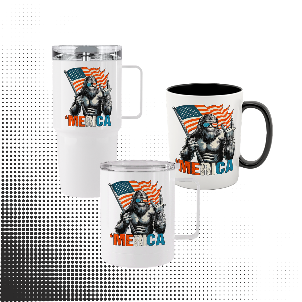 America | 'Merca Yeti Tumblers & Mugs