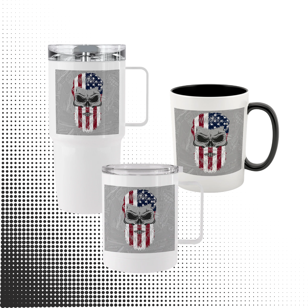America | Bearded Patriot Tumblers & Mugs