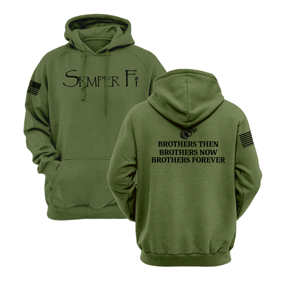 Military | Semper Fi Brothers Fleece Hoodie