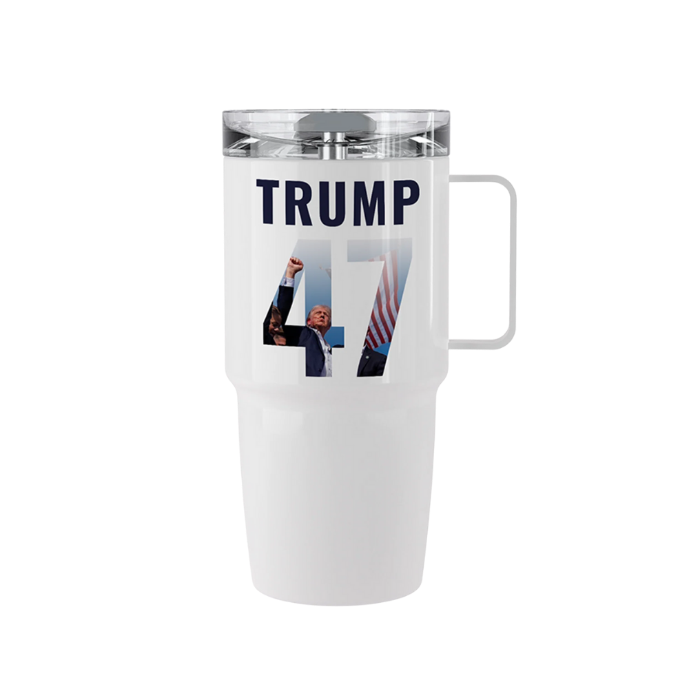 20 oz stainless steel Trump 47 tumbler