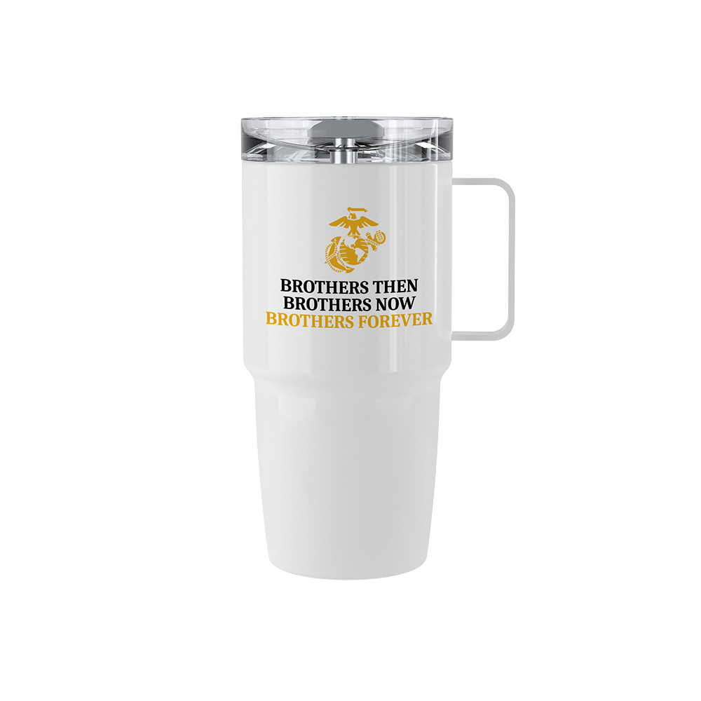 20 oz stainless steel Semper Fi veteran tumbler
