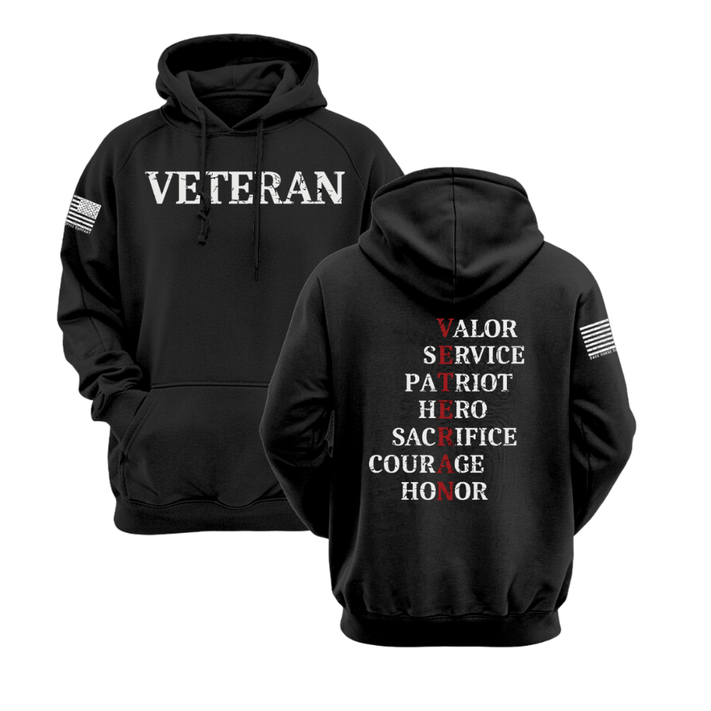 Military | Veteran Fleece Hoodie