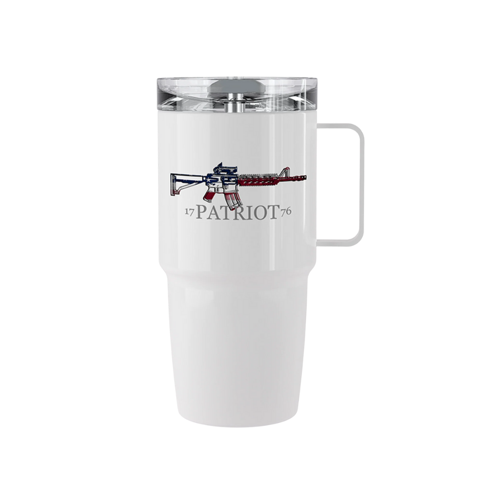 20 oz stainless steel America AR Patriot tumbler