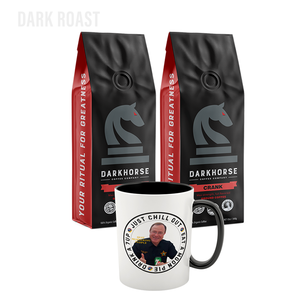 Grady Ceramic Mug & Crank Coffee Bundle