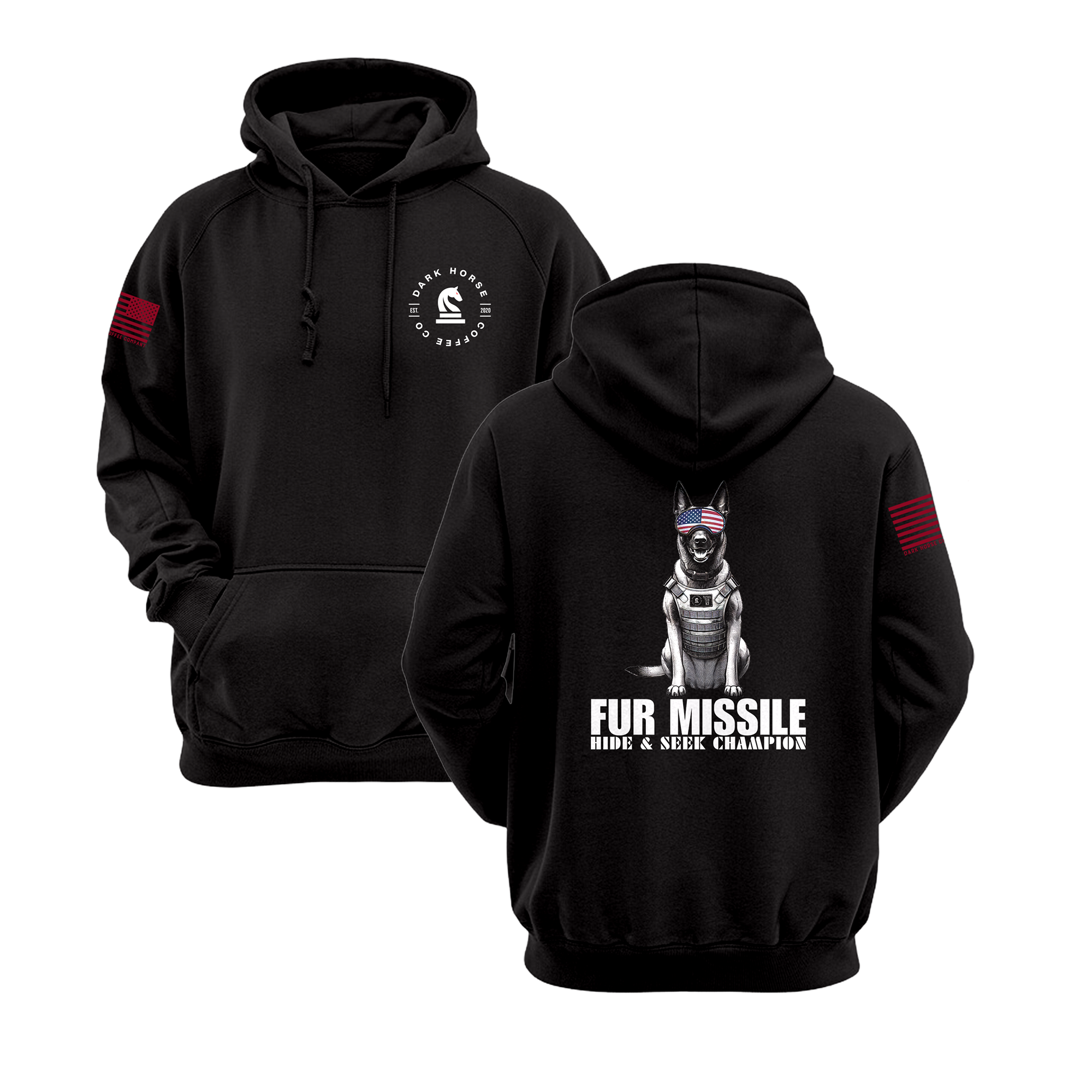 Fur Missile | Hide & Seek Champ Fleece Hoodie