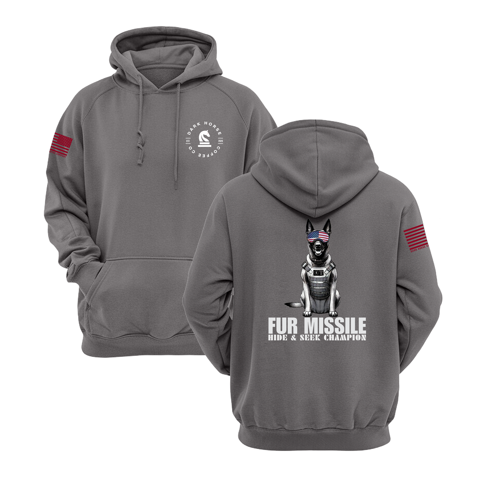 Fur Missile | Hide & Seek Champ Fleece Hoodie