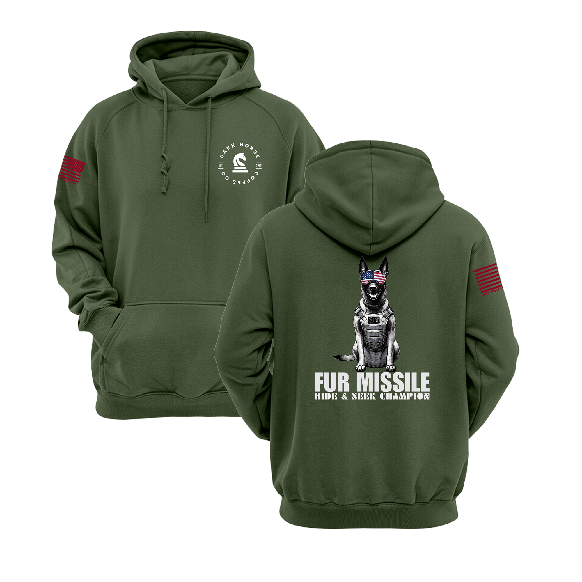 Fur Missile | Hide & Seek Champ Fleece Hoodie