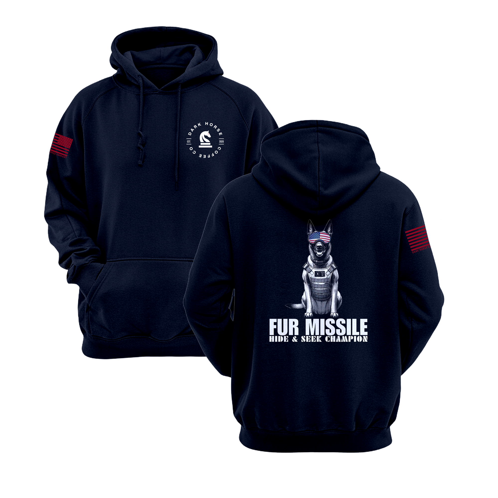 Fur Missile | Hide & Seek Champ Fleece Hoodie