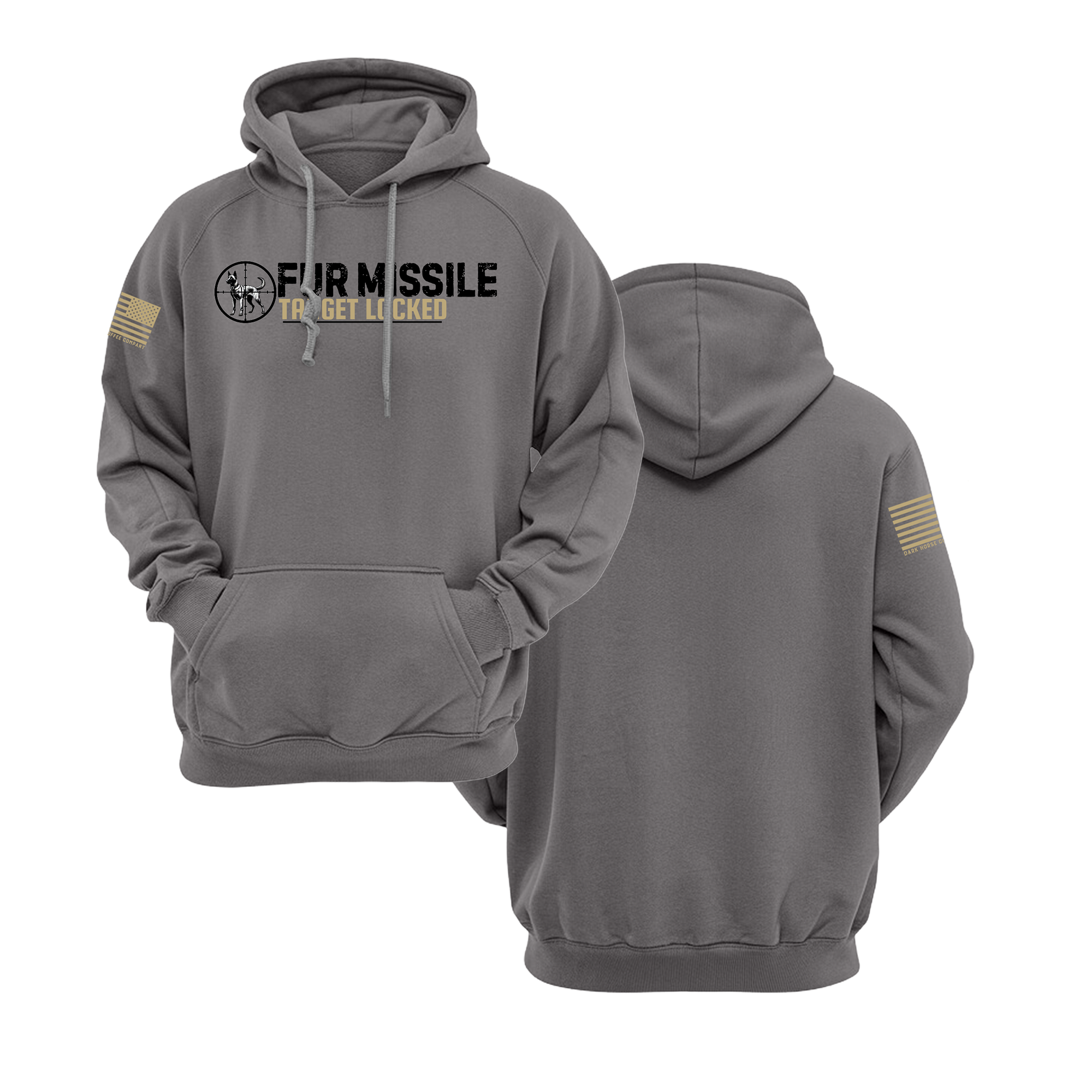 Fur Missile | Target Locked Fleece Hoodie