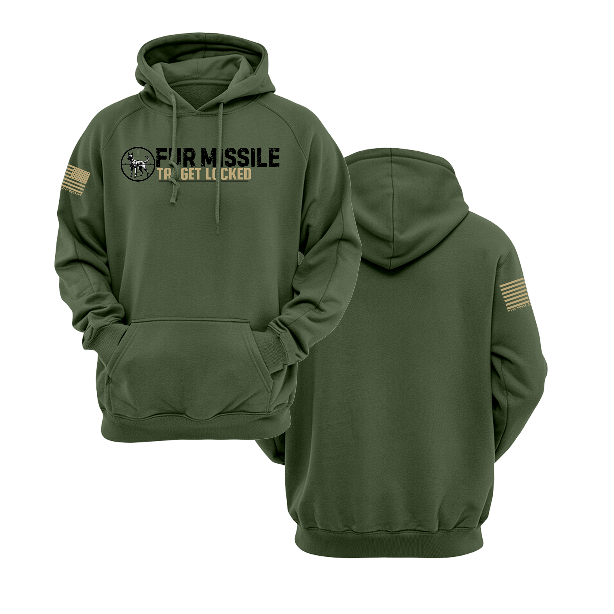 Fur Missile | Target Locked Fleece Hoodie