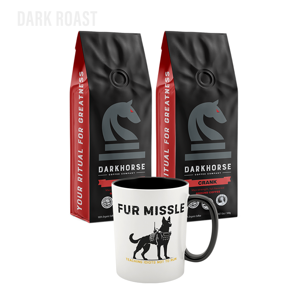 Grady Ceramic Mug & Crank Coffee Bundle