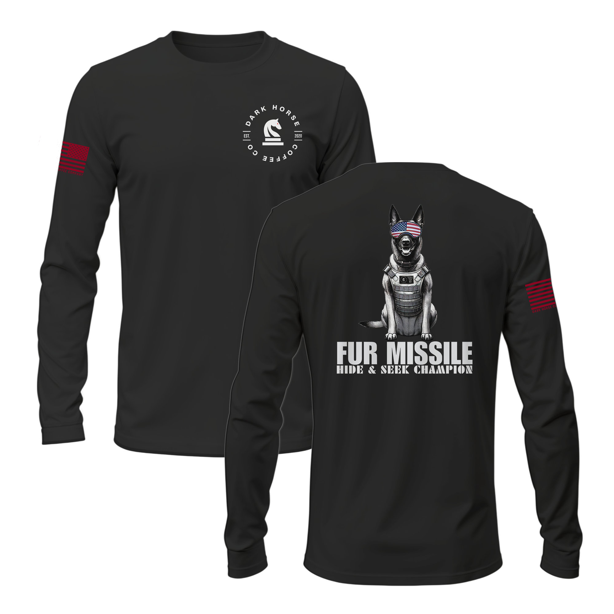 Fur Missile | Hide & Seek Champion Long Sleeve Shirt