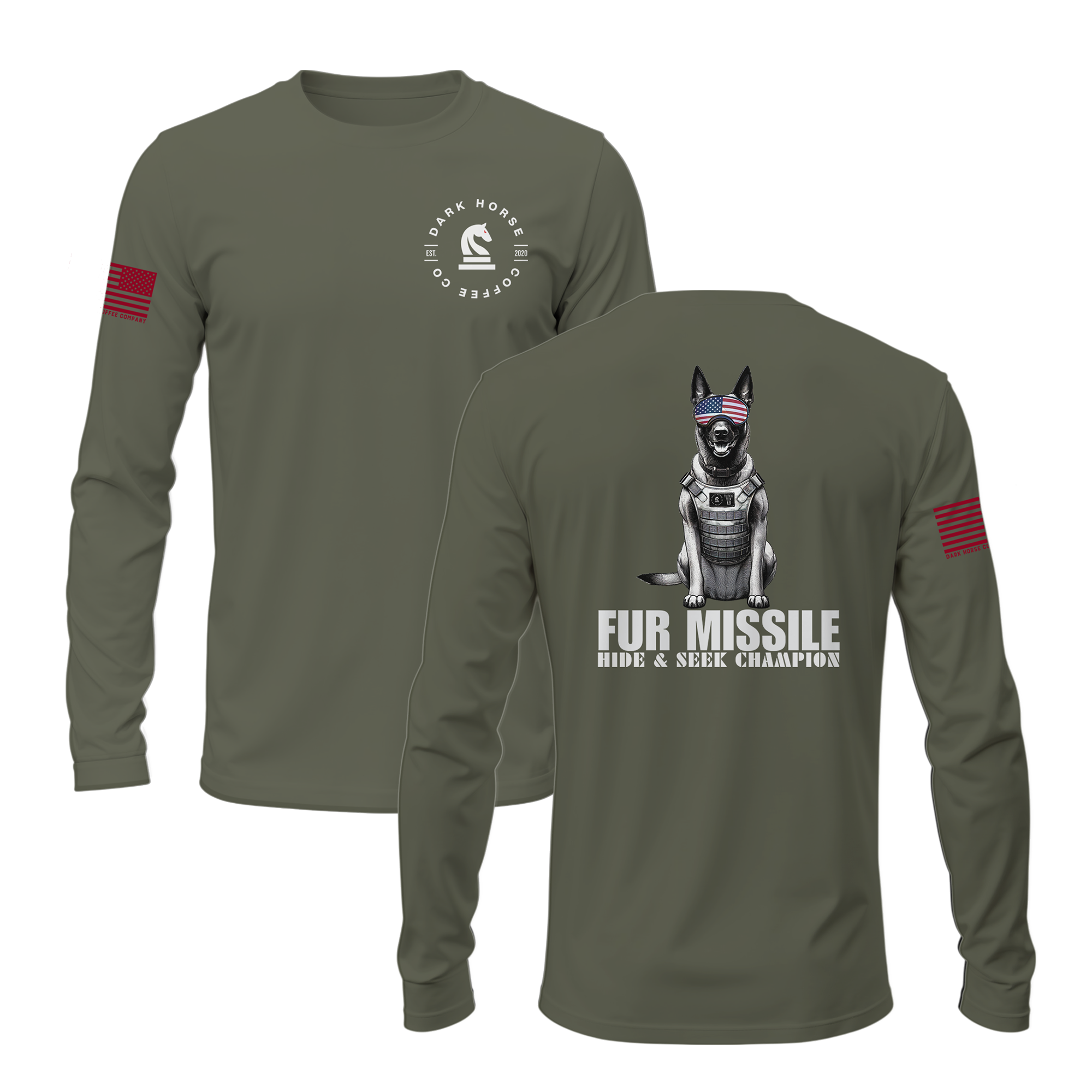 Fur Missile | Hide & Seek Champion Long Sleeve Shirt