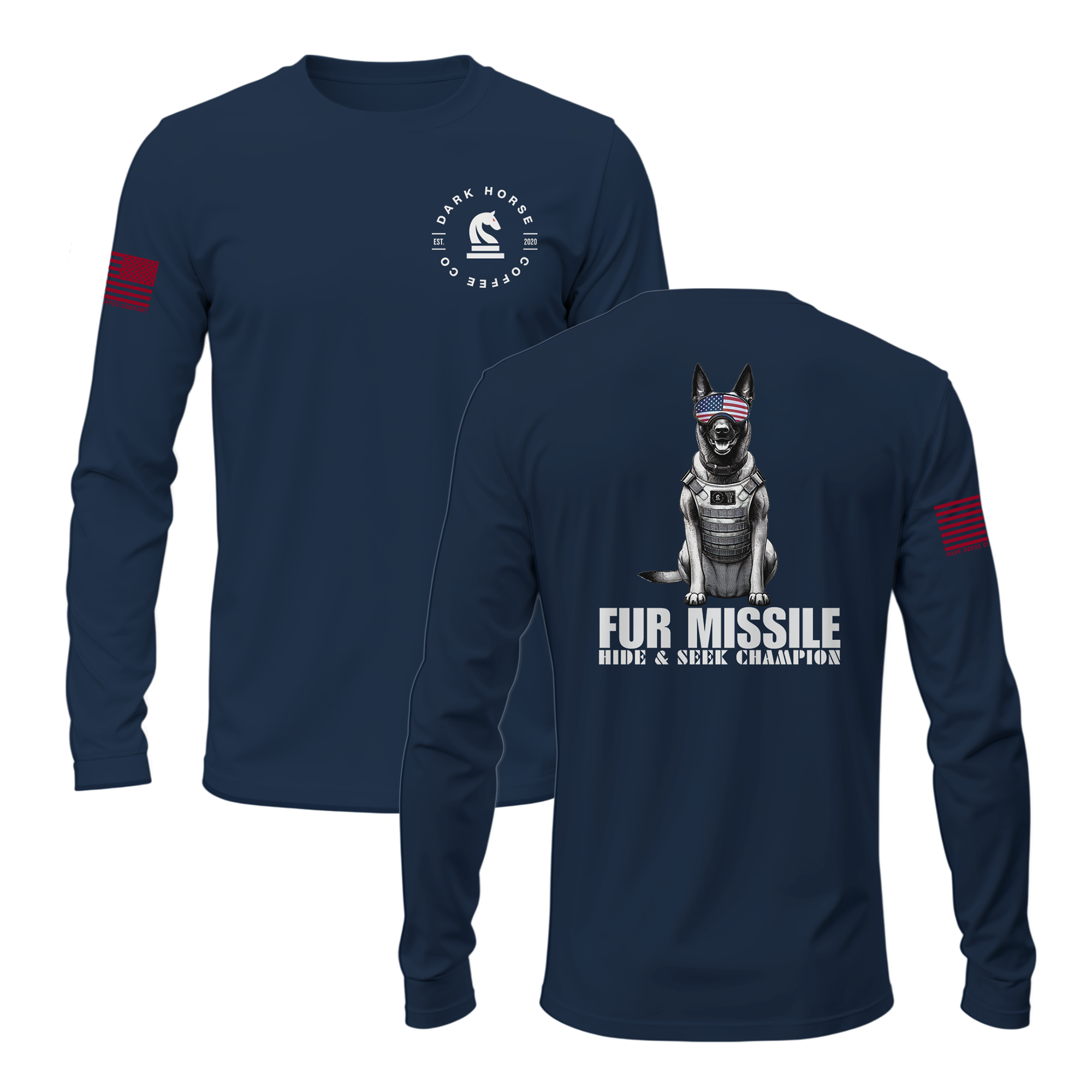 Fur Missile | Hide & Seek Champion Long Sleeve Shirt
