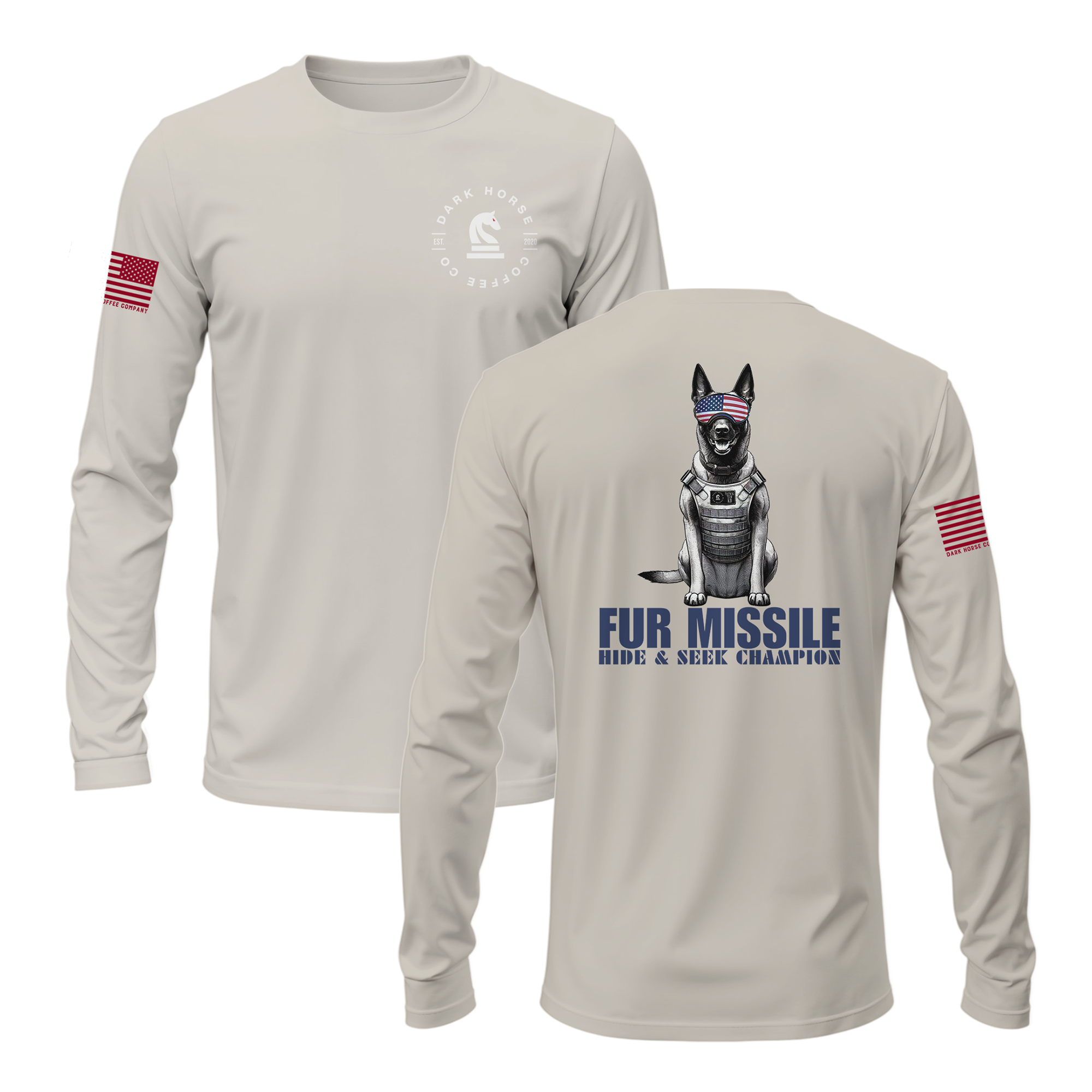 Fur Missile | Hide & Seek Champion Long Sleeve Shirt