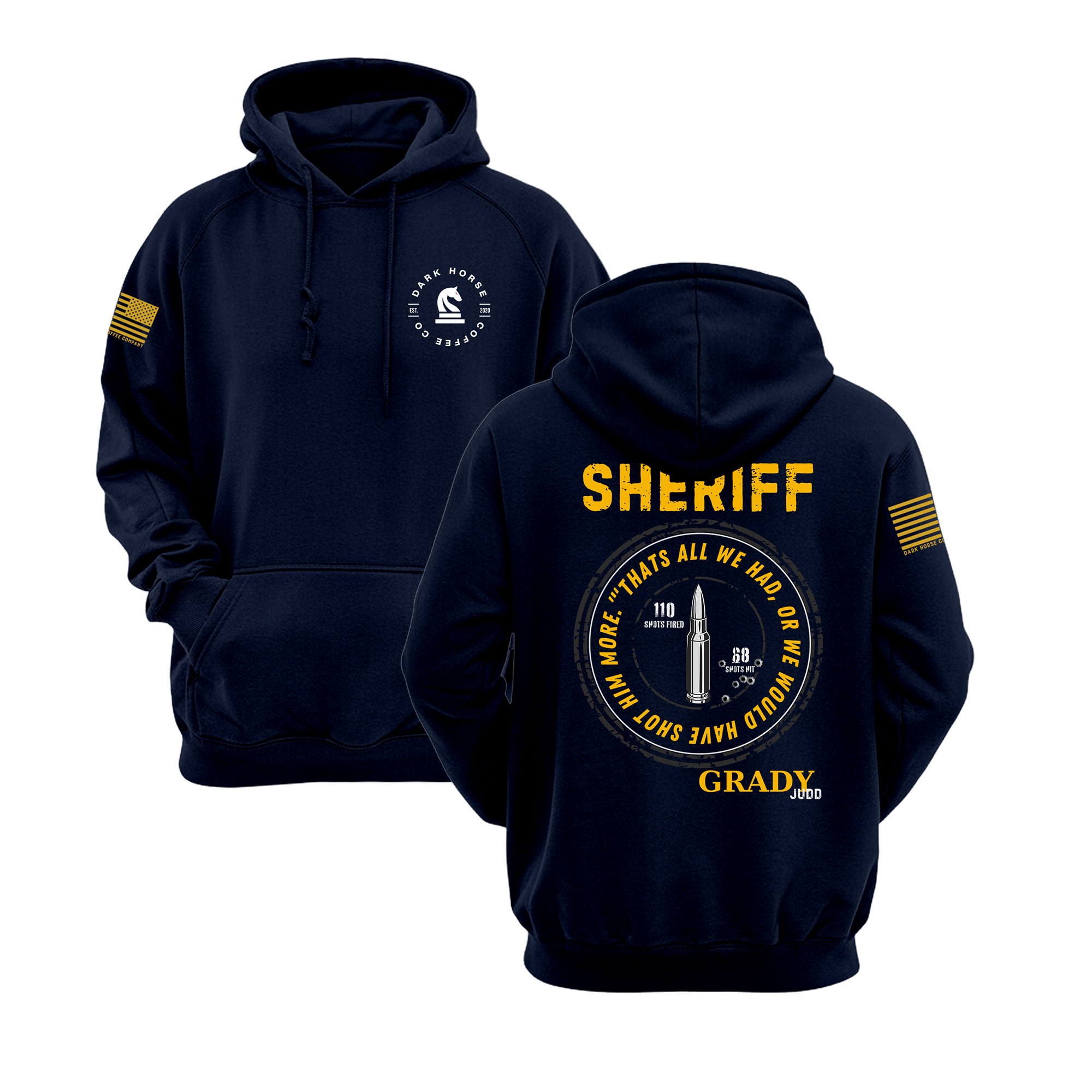 Grady Judd | V1 Out of Bullets Fleece Hoodie