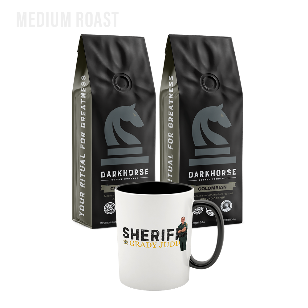Grady Ceramic Mug & Colombian Coffee Bundle