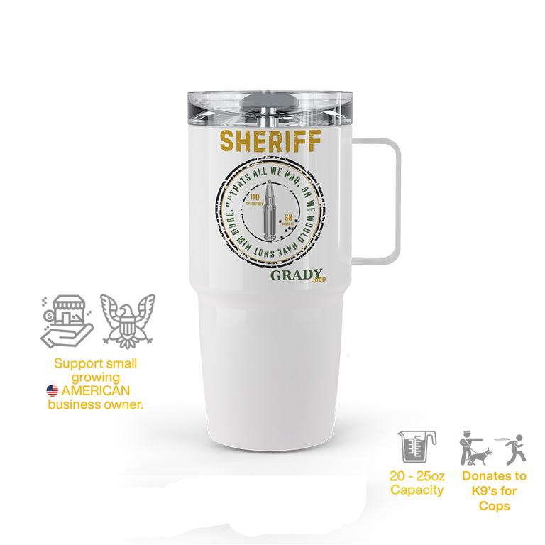 Out of Bullets 20oz Tumbler