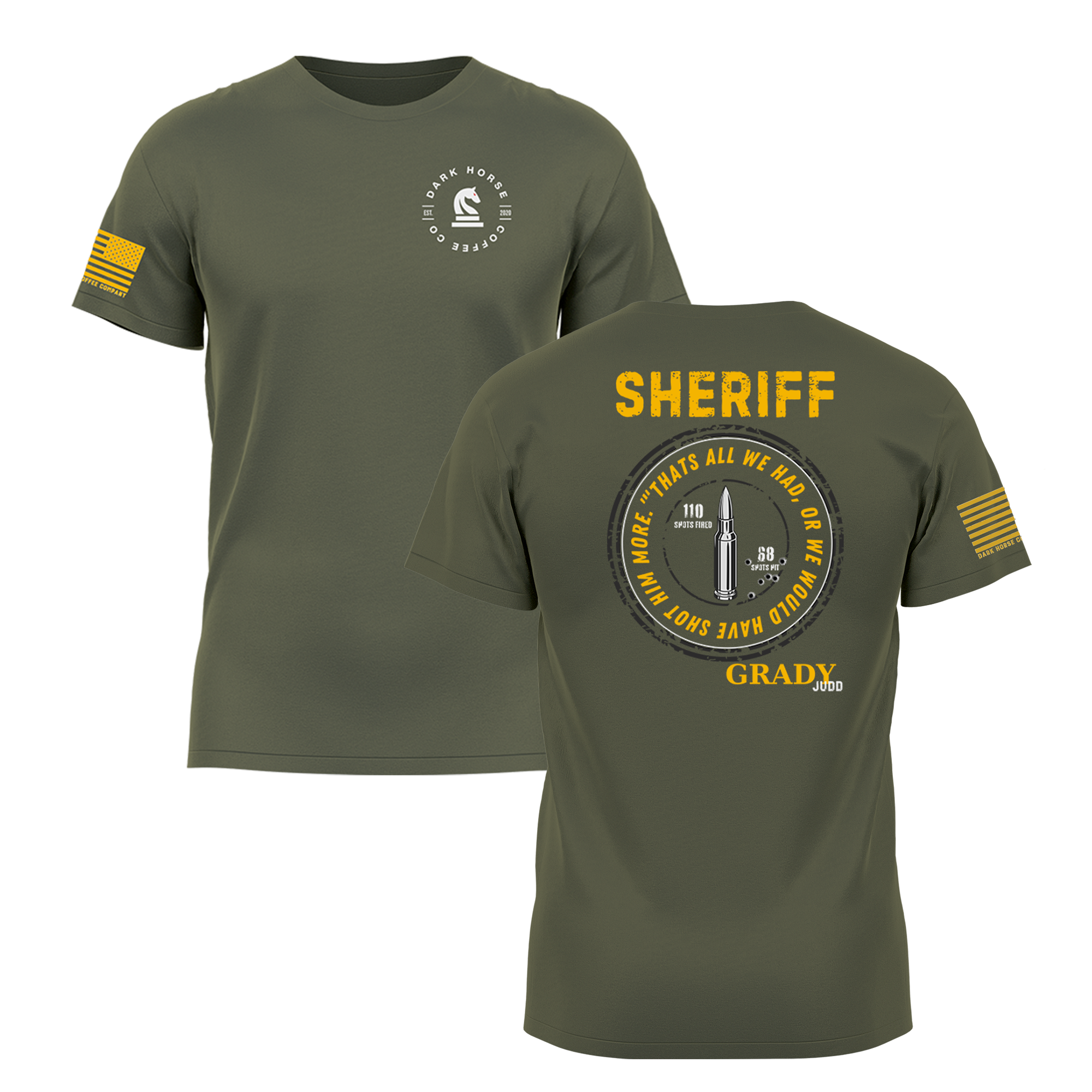 Grady Judd | Out of Bullets V1 Tshirt
