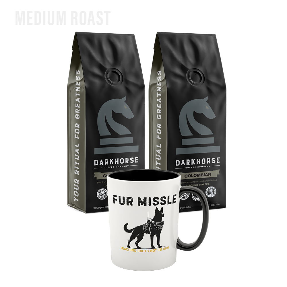 Grady Ceramic Mug & Colombian Coffee Bundle
