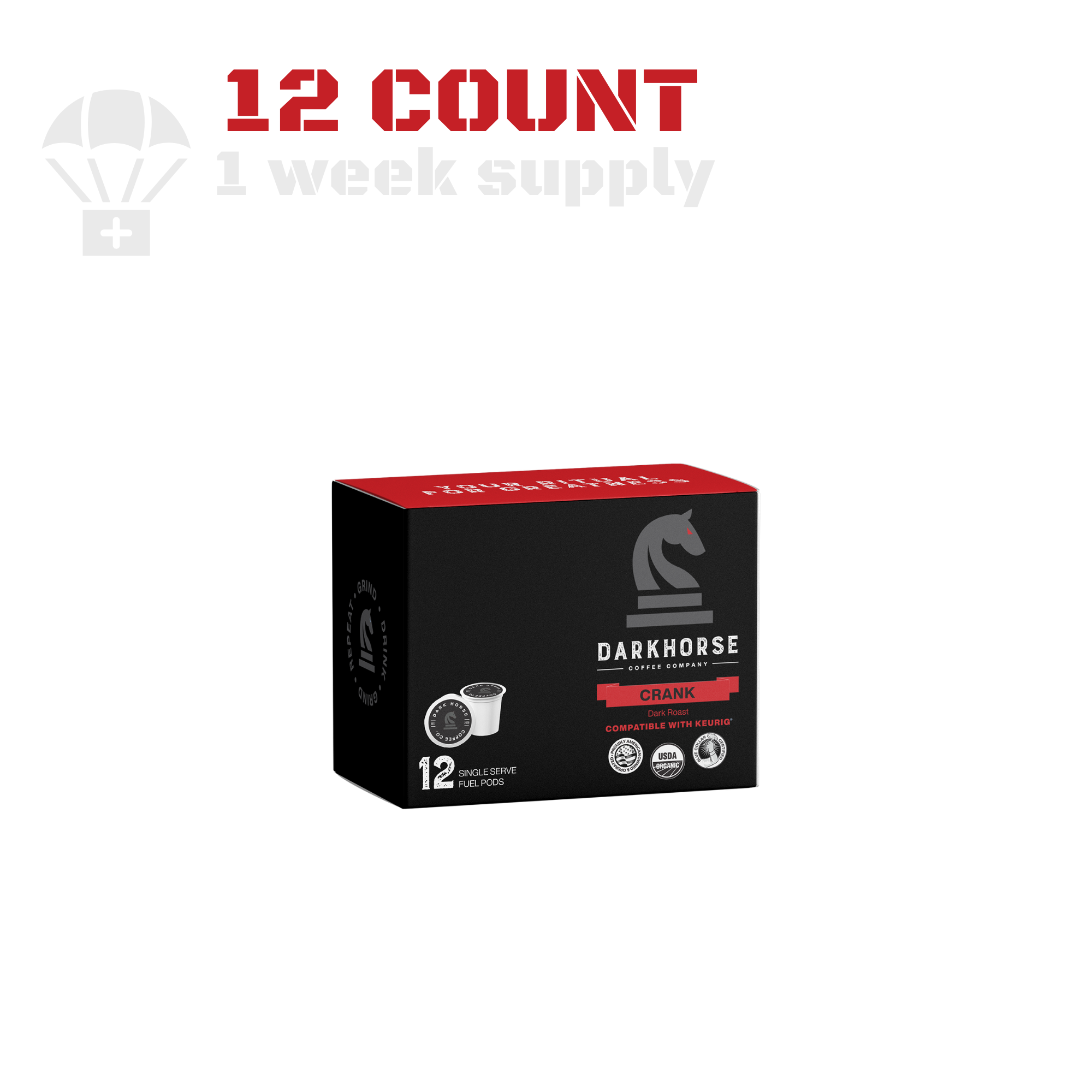 12 Fuel Pods Monthly