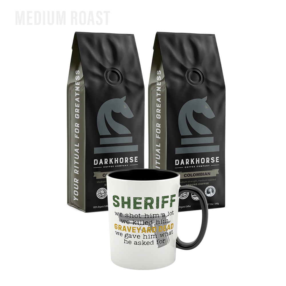 Grady Ceramic Mug & Colombian Coffee Bundle