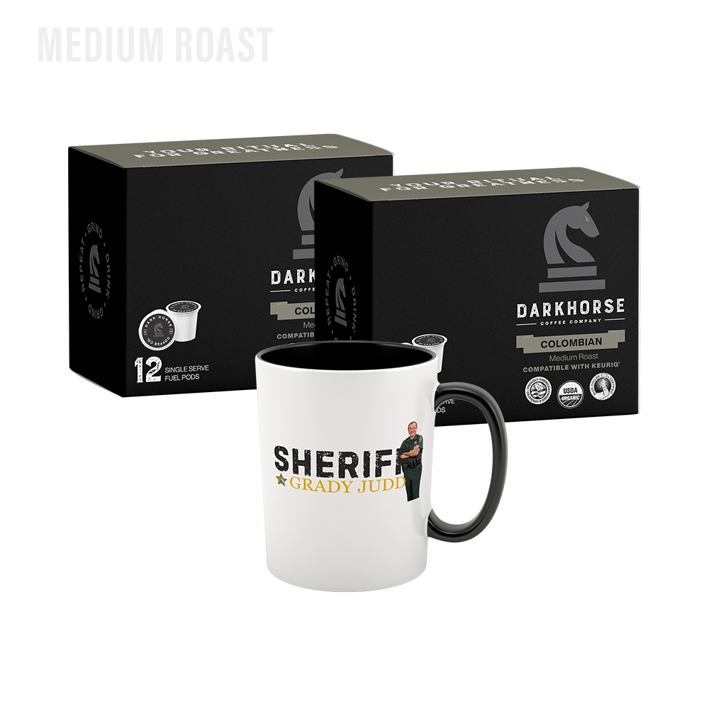 Grady Ceramic Mug & Colombian Pod Bundle