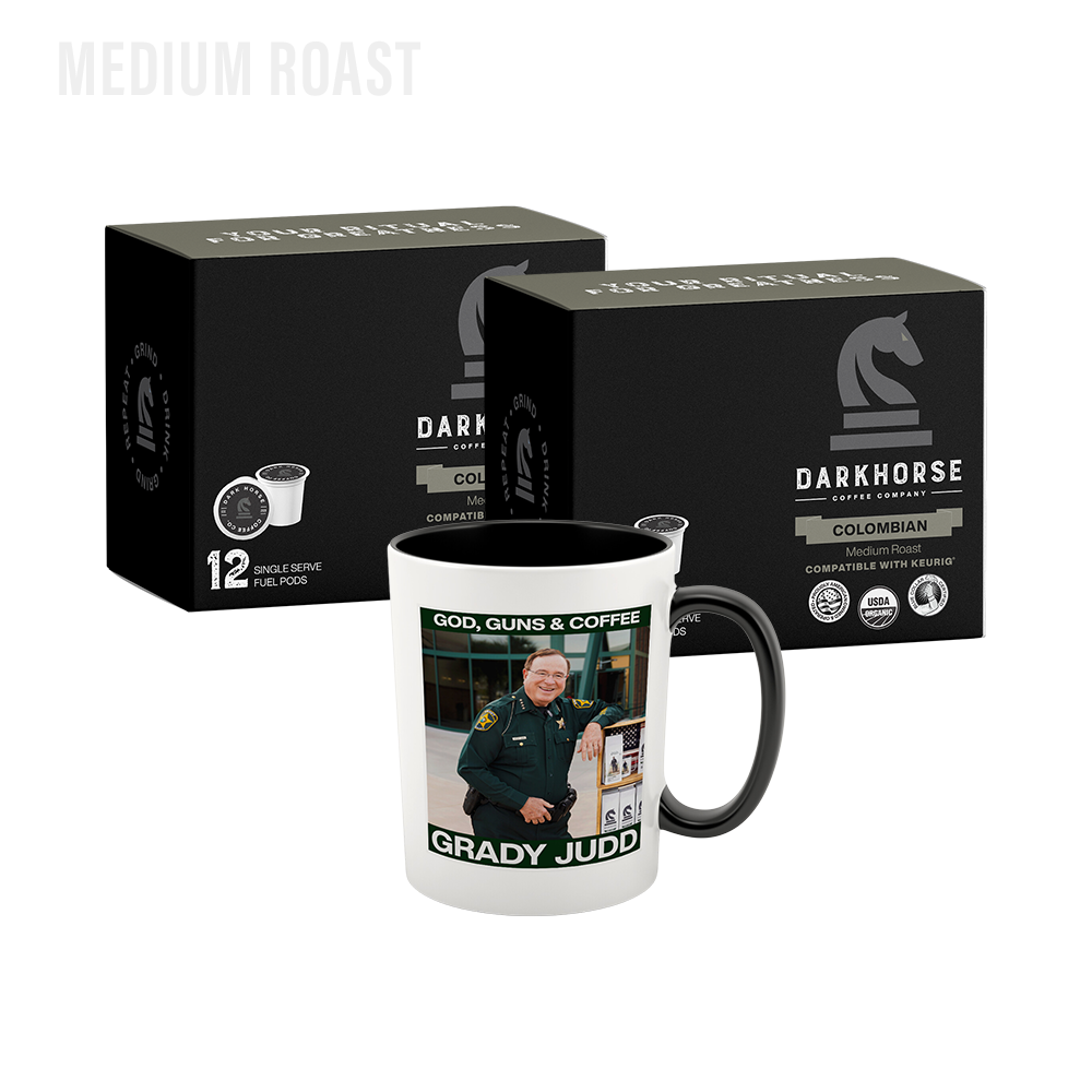 Grady Ceramic Mug & Colombian Pod Bundle