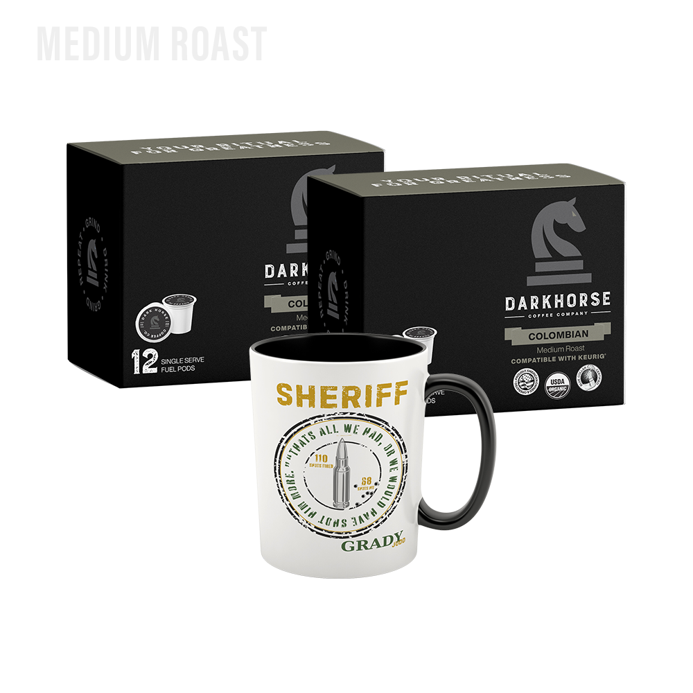 Grady Ceramic Mug & Colombian Pod Bundle