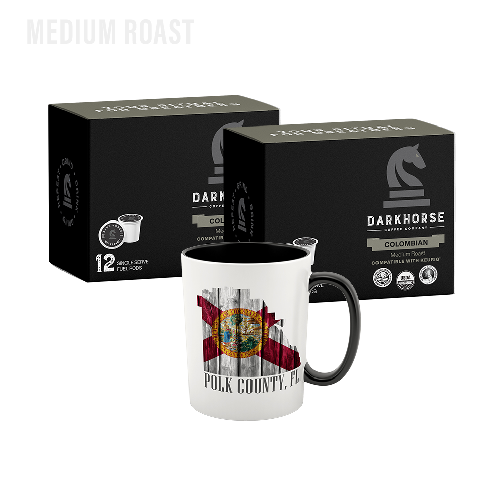 Grady Ceramic Mug & Colombian Pod Bundle