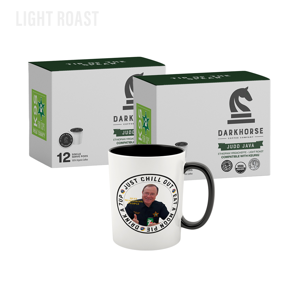 Grady Ceramic Mug & Judd Java Pod Bundle