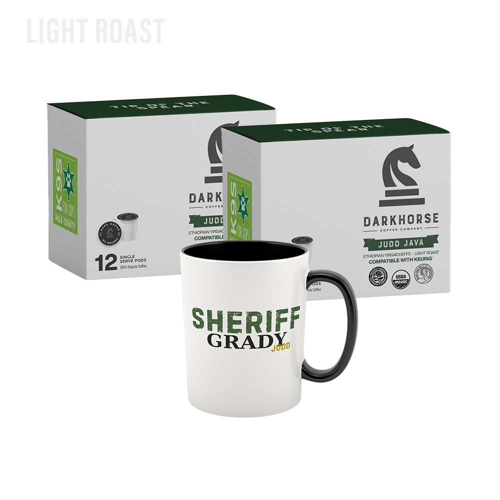 Grady Ceramic Mug & Judd Java Pod Bundle – DarkHorseCoffeeCompany