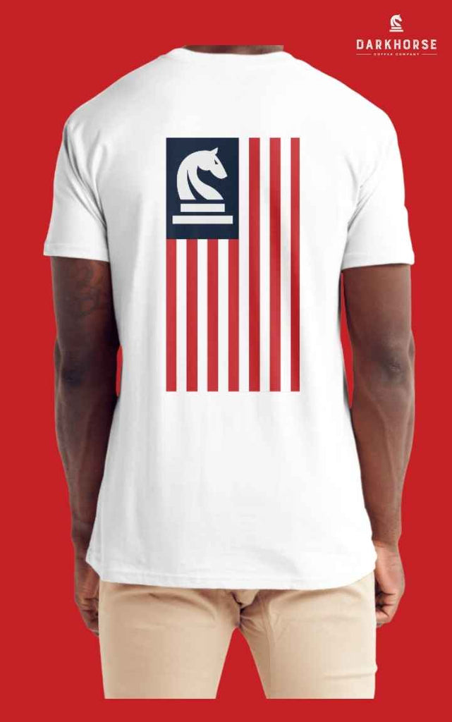 DRK HRS American Flag Short Sleeve Shirt